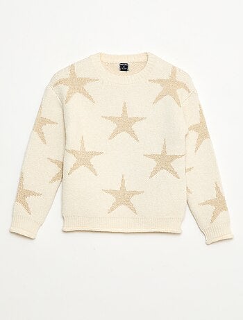 Maglione in maglia a girocollo