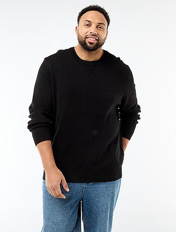 Maglione in maglia a girocollo