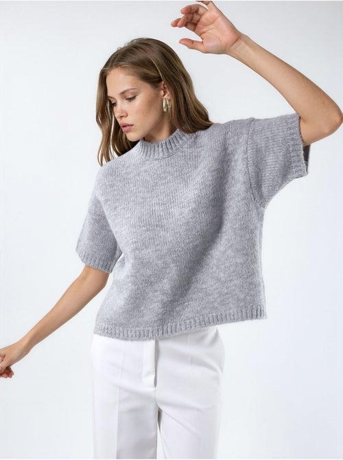 Maglione in maglia a girocollo relaxed fit - Kiabi