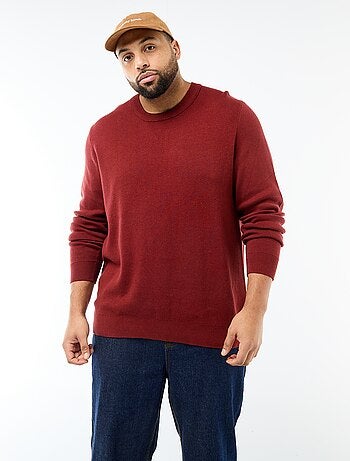 Maglione in maglia a girocollo