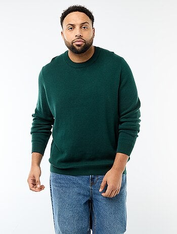 Maglione in maglia a girocollo