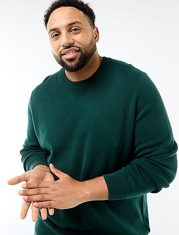 Maglione in maglia a girocollo