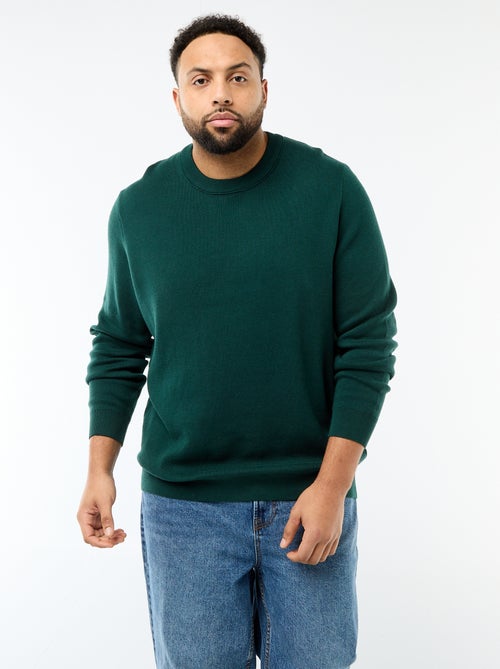 Maglione in maglia a girocollo - Kiabi Maglione in maglia a girocollo - Kiabi