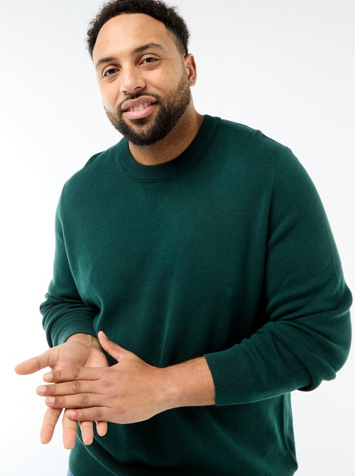 Maglione in maglia a girocollo - Kiabi