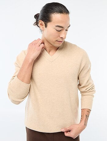 Maglione in maglia a punto grosso