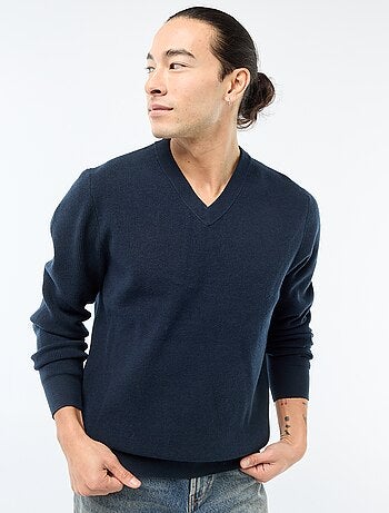 Maglione in maglia a punto grosso