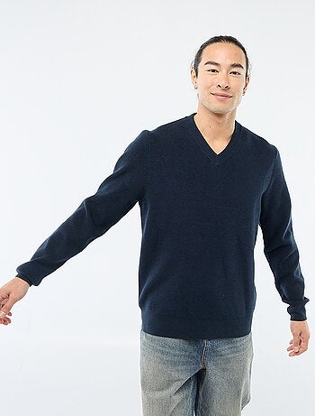 Maglione in maglia a punto grosso