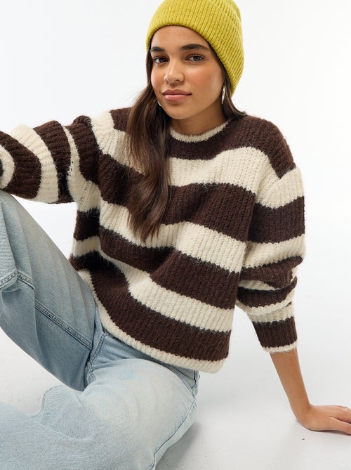 Maglione in maglia a punto grosso - Kiabi