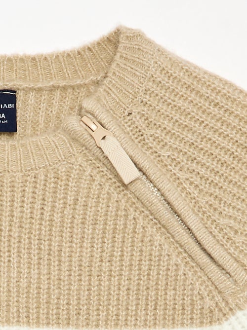 Maglione in maglia a righe - collezione facile da indossare - Kiabi Maglione in maglia a righe - collezione facile da indossare - Kiabi