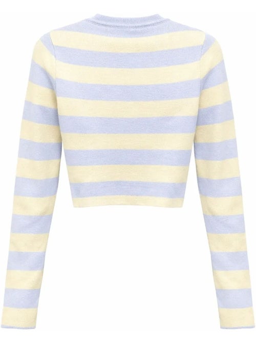 Maglione in maglia a righe mixray - Kiabi Maglione in maglia a righe mixray - Kiabi