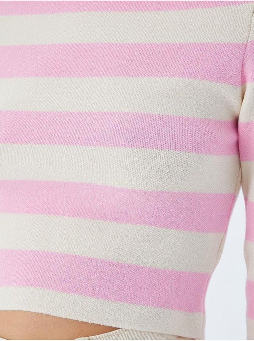 Maglione in maglia a righe mixray - Kiabi Maglione in maglia a righe mixray - Kiabi