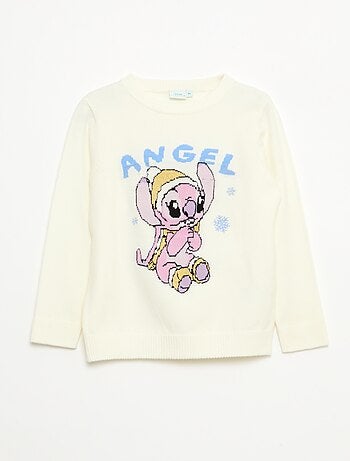 Maglione in maglia 'Angel' 'Stitch' 'Disney'