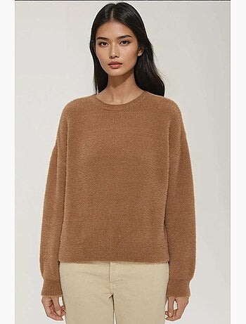 Maglione in maglia bearded girocollo ultra morbido al tatto hiccup