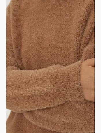 Maglione in maglia bearded girocollo ultra morbido al tatto hiccup