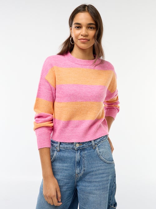 Maglione in maglia calda a girocollo - Kiabi