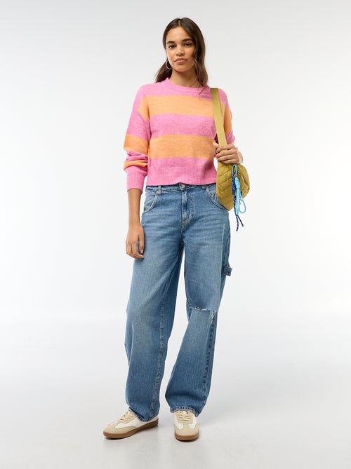 Maglione in maglia calda a girocollo - Kiabi