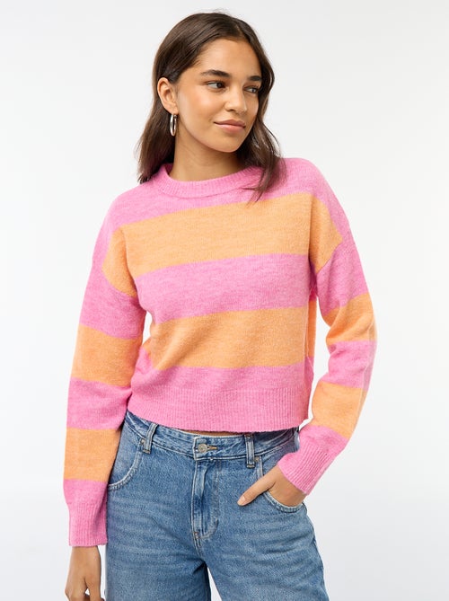 Maglione in maglia calda a girocollo - Kiabi