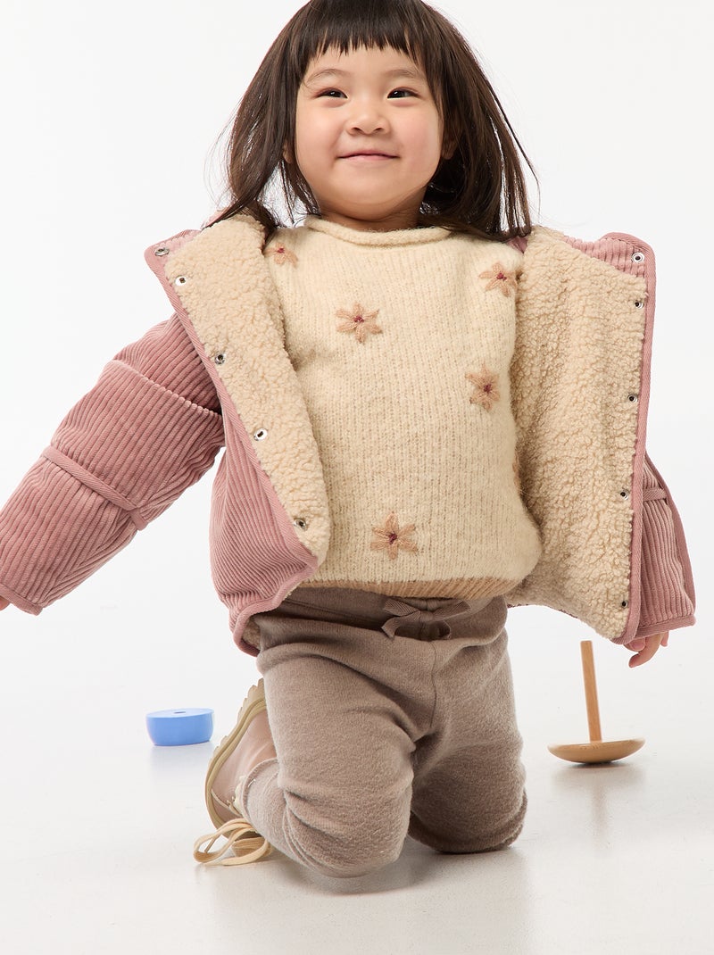 Maglione in maglia calda Beige - Kiabi