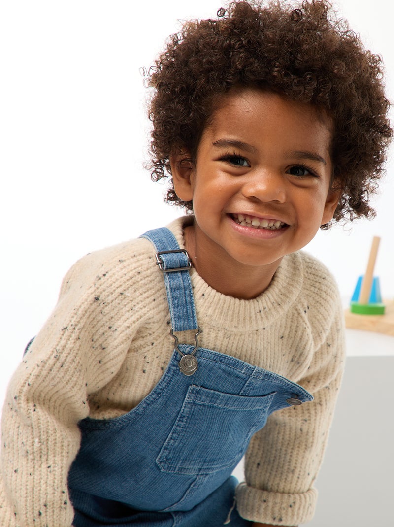 Maglione in maglia calda Beige - Kiabi