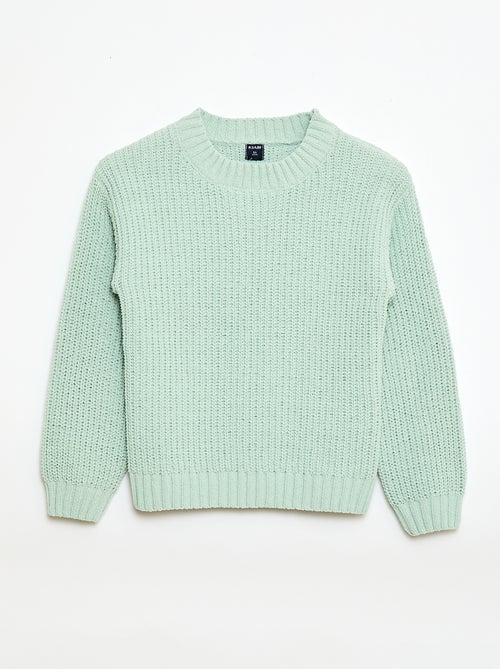 Maglione in maglia ciniglia - Kiabi