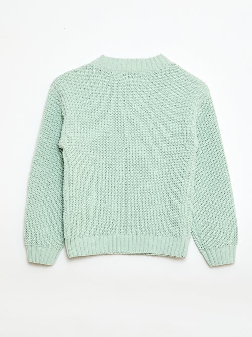 Maglione in maglia ciniglia - Kiabi