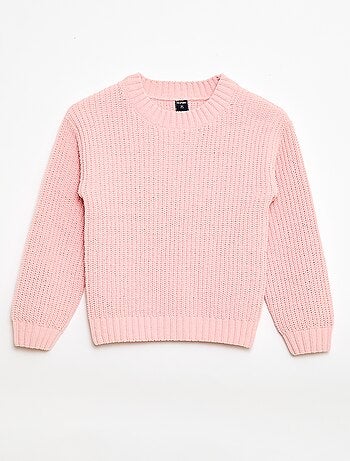 Maglione in maglia ciniglia