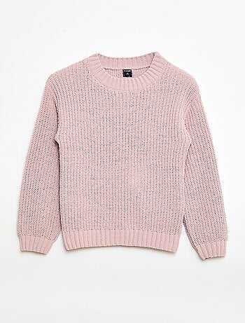 Maglione in maglia ciniglia