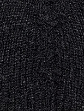 Maglione in maglia con apertura a nodi