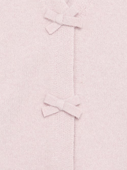 Maglione in maglia con apertura a nodi - Kiabi