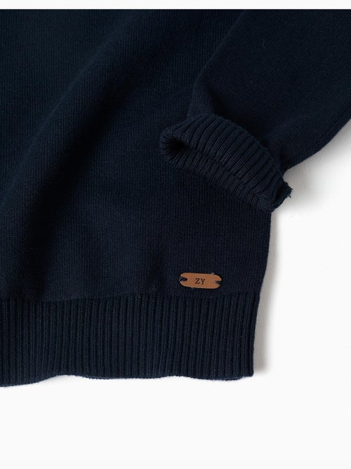 Maglione in maglia con bottoni sulle spalle - Kiabi