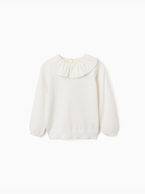 Maglione in maglia con colletto arricciato - Kiabi Maglione in maglia con colletto arricciato - Kiabi