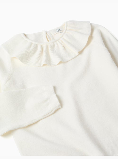 Maglione in maglia con colletto arricciato - Kiabi Maglione in maglia con colletto arricciato - Kiabi