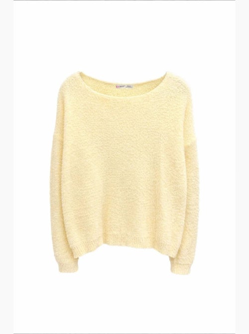 Maglione in maglia con colletto asimmetrico mixray - Kiabi Maglione in maglia con colletto asimmetrico mixray - Kiabi