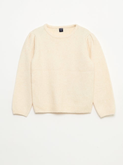 Maglione in maglia con colletto removibile - Kiabi