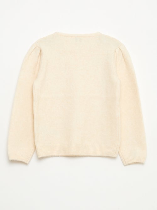 Maglione in maglia con colletto removibile - Kiabi