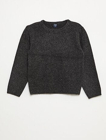 Maglione in maglia con colletto removibile