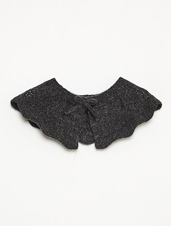 Maglione in maglia con colletto removibile