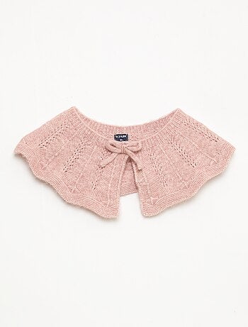 Maglione in maglia con colletto removibile