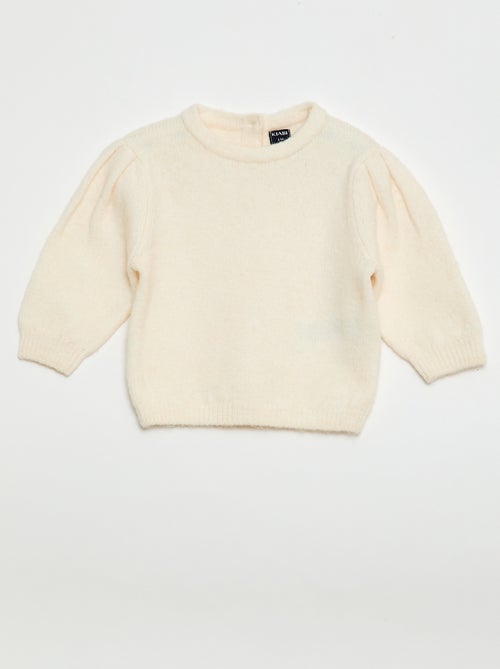 Maglione in maglia con collo removibile - Kiabi