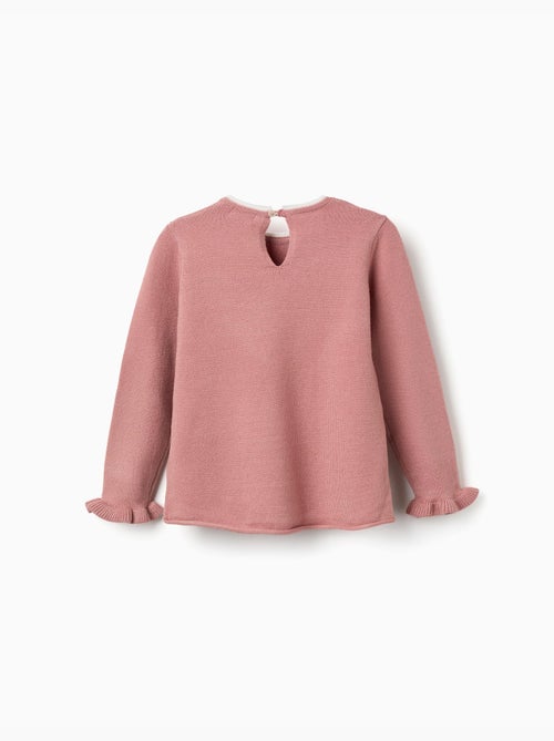 Maglione in maglia con cuore jacquard - Kiabi