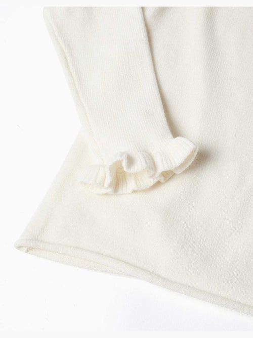 Maglione in maglia con fiocco jacquard - Kiabi