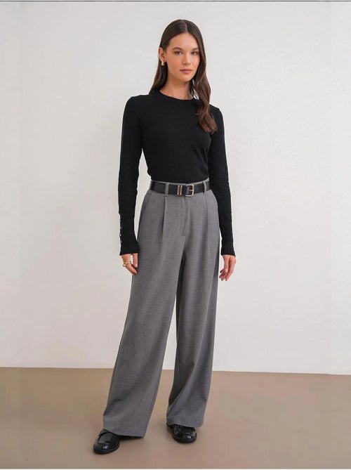 Maglione in maglia con girocollo mixray - Kiabi Maglione in maglia con girocollo mixray - Kiabi