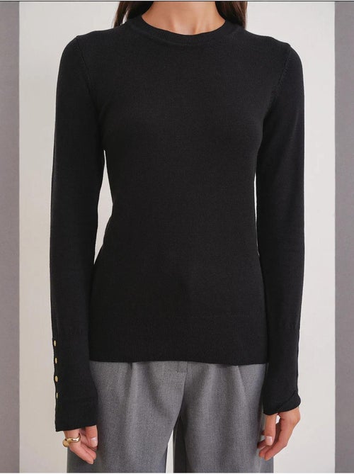 Maglione in maglia con girocollo mixray - Kiabi Maglione in maglia con girocollo mixray - Kiabi