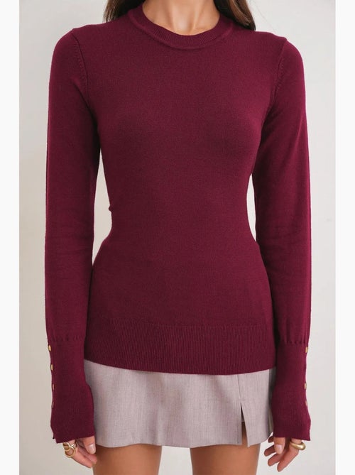 Maglione in maglia con girocollo mixray - Kiabi Maglione in maglia con girocollo mixray - Kiabi