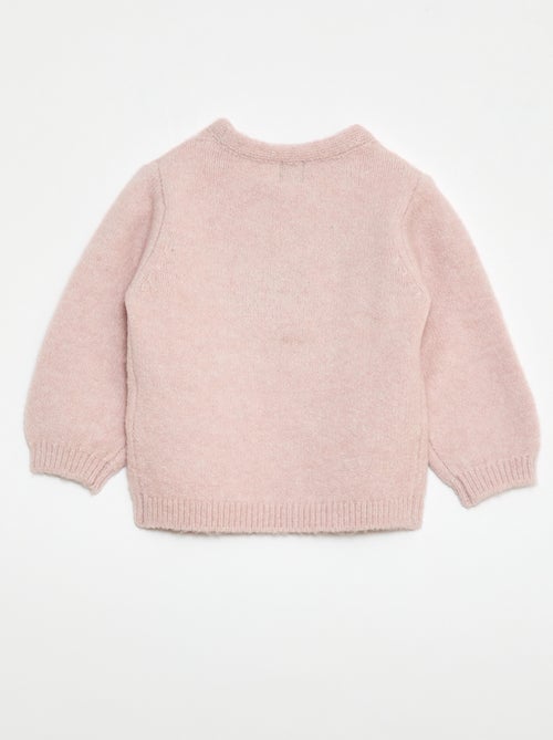 Maglione in maglia con motivo fantasia - Kiabi