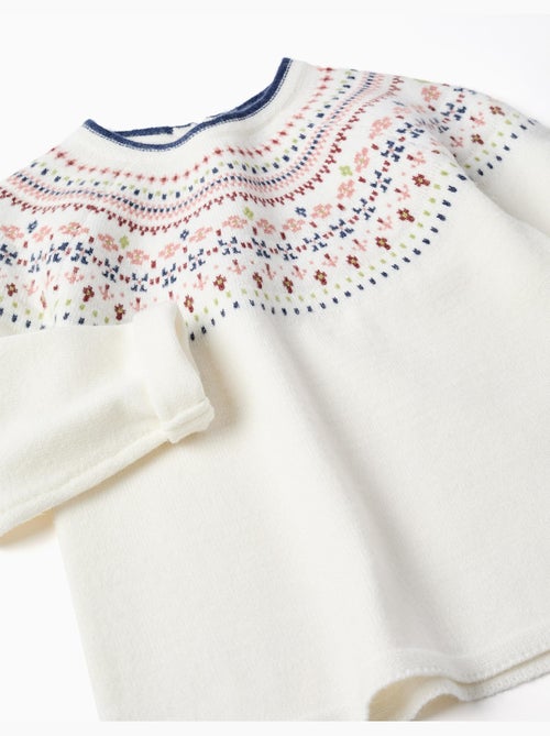 Maglione in maglia con motivo jacquard - Kiabi