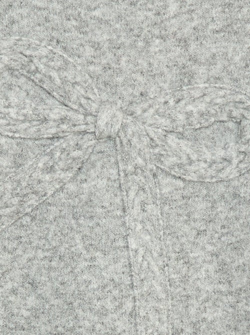 Maglione in maglia con nodo in maglia a trecce sul davanti - Kiabi