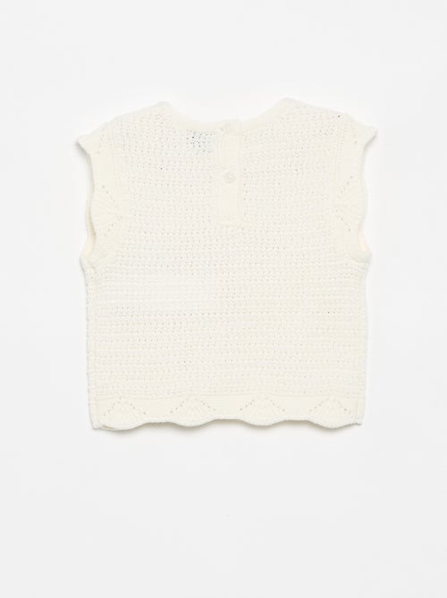 Maglione in maglia con ricami a \'cuori\' - Kiabi