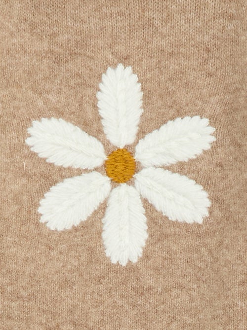 Maglione in maglia con ricamo - Kiabi