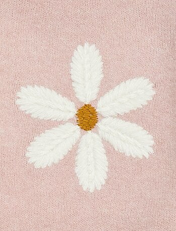 Maglione in maglia con ricamo